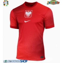 Maglie da calcio Polonia Seconda Maglia Femminile Europei 2024 Manica Corta